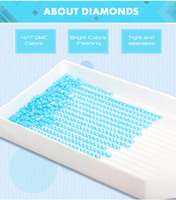 Evershine pełna plac diamentowa malowanie przestrzeń 5D DIY mozaika diament haftowany krajobraz krzyż zestaw do szycia Home Decor 5